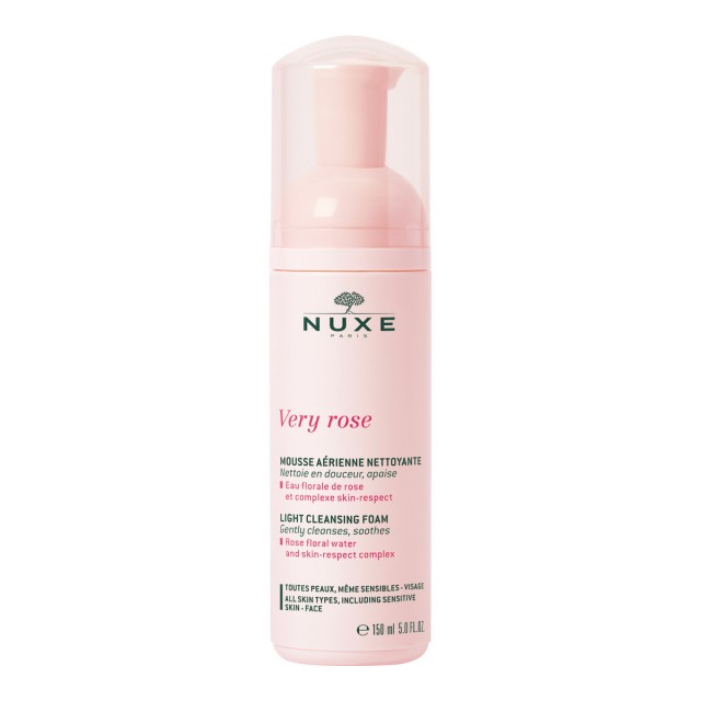 Nuxe Very Rose Cleansing Foam Αφρός Καθαρισμού 150ml