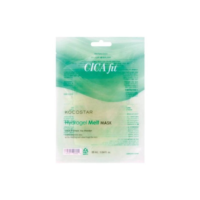 Kocostar Hydrogel Melt Mask Cica Fit Μάσκα για την Περιποίηση της Ευαίσθητης Επιδερμίδας 25ml