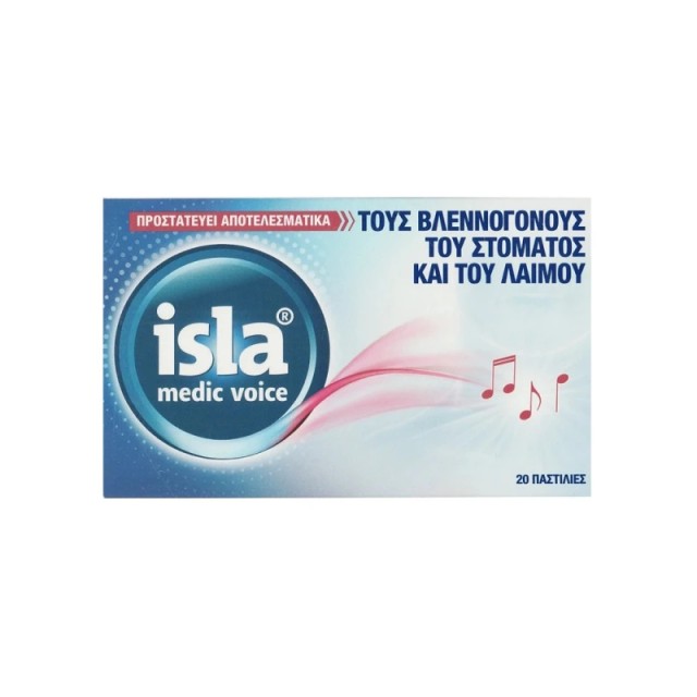 FarmaSyn Isla Medic Voice 20 παστίλιες