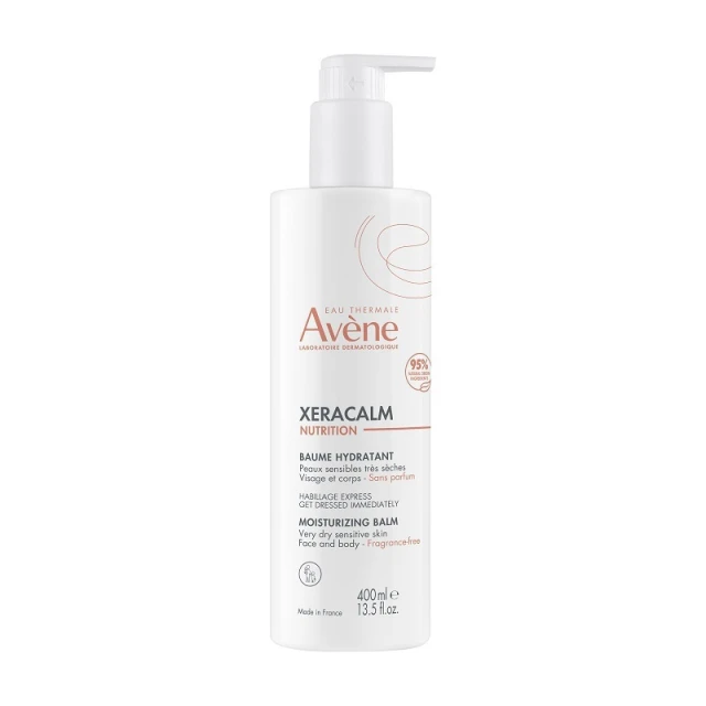 Avene XeraCalm Nutrition Ενυδατικό Baume Προσώπου - Σώματος για Ξηρές & Ευαίσθητες Επιδερμίδες 400ml