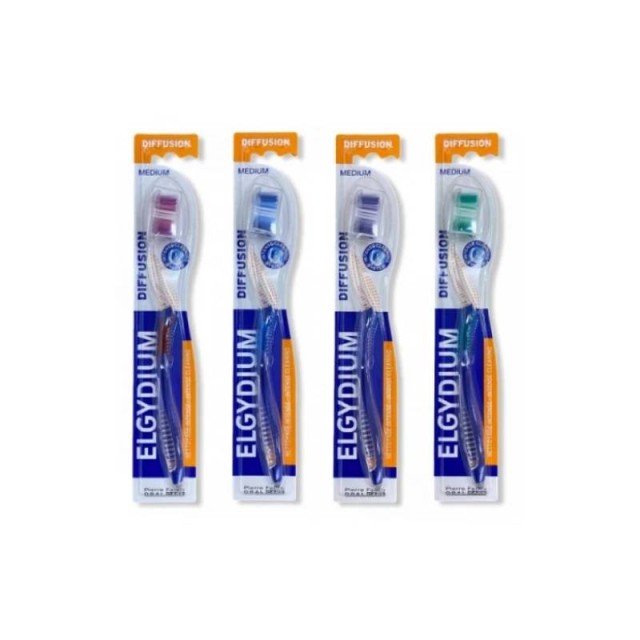 Elgydium Inter-Active Οδοντόβουρτσα Medium, 1 τεμάχιο