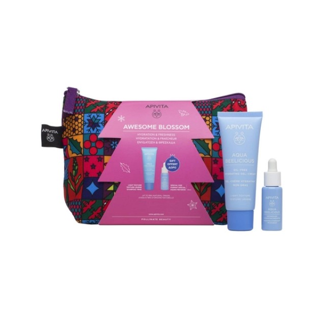 Apivita Promo Awesome Blossom Aqua Beelicious Rich Texture 40 ml & Δώρο Aqua Beelicious Booster 10 ml