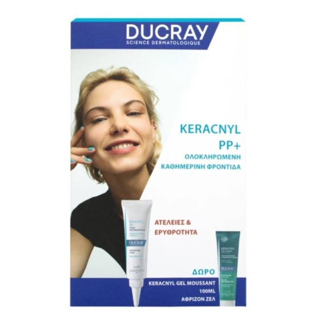 Ducray Promo Kerancyl Cream PP+ Cream & Gel Κρέμα κατά των Ατελειών 30ml & Δώρο Keracnyl Gel Καθαρισμού για Λιπαρό Δέρμα με Τάση Ακμής 100ml