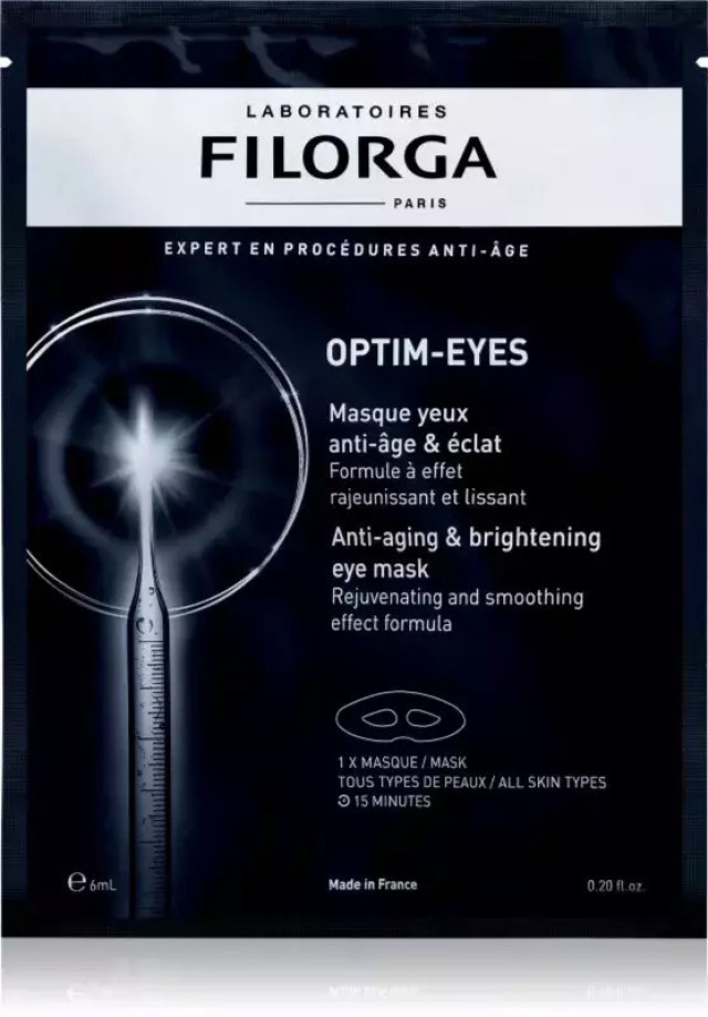 Filorga Optim-Eyes Anti-Aging & Brightening Eye Mask Αντιγηραντική Μάσκα Ματιών, 1τεμ