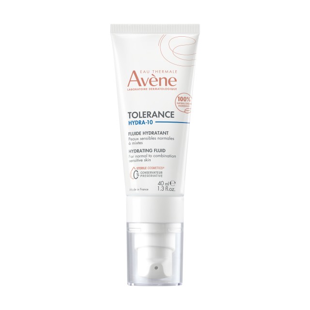 Avene Tolerance Hydra-10 24ωρη Ενυδατική Κρέμα Προσώπου για Λιπαρές Προς Μικτές Επιδερμίδες 40ml