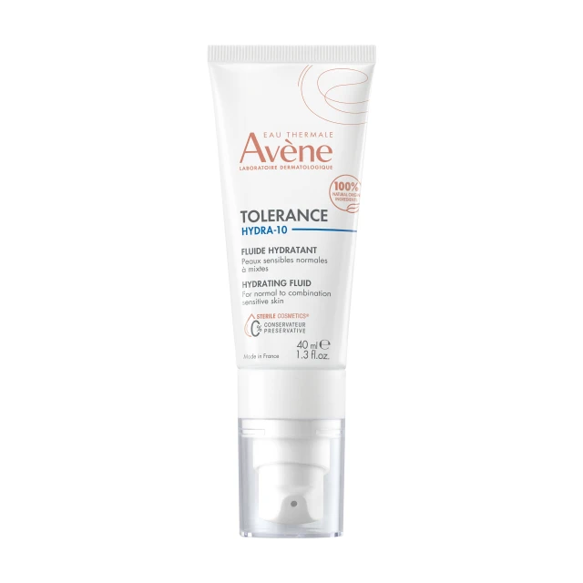 Avene Tolerance Hydra-10 24ωρη Ενυδατική Κρέμα Προσώπου για Λιπαρές Προς Μικτές Επιδερμίδες 40ml