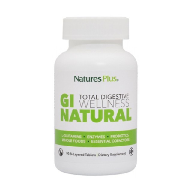 Natures Plus GI Natural Total Digestive Wellness 90 tabs