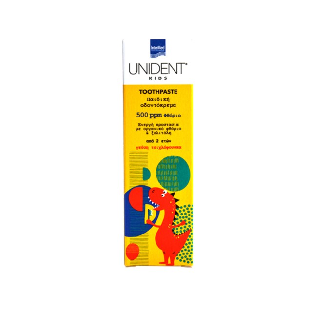 GIFT UNIDENT KIDS TOOTHPASTE 500PPM BUBBLE GUM 50ML