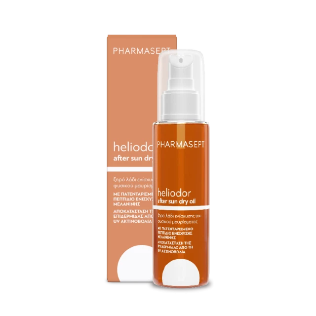 Pharmasept Heliodor After Sun Dry Oil Ξηρό Λάδι Ενίσχυσης Μαυρίσματος 100ml