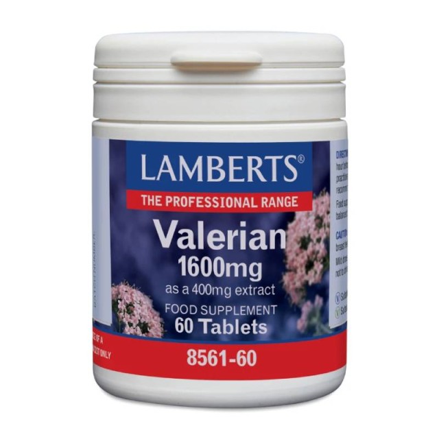 Lamberts Valerian 1600mg 60 ταμπλέτες