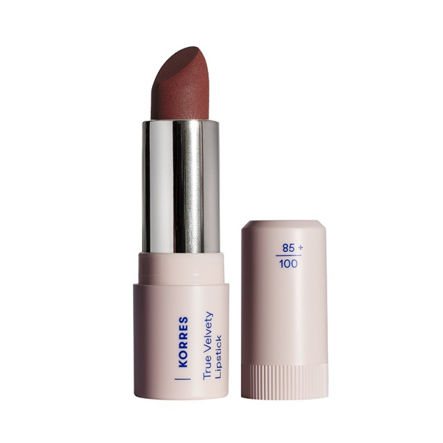 Korres Lipstick True Velvety N.57 Terra Red Semi-Matte Κραγιόν 3g