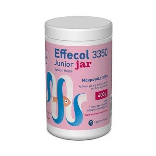 Epsilon Health Effecol 3350 Junior Jar Σκόνη για Πόσιμο Εναιώρημα 400 gr