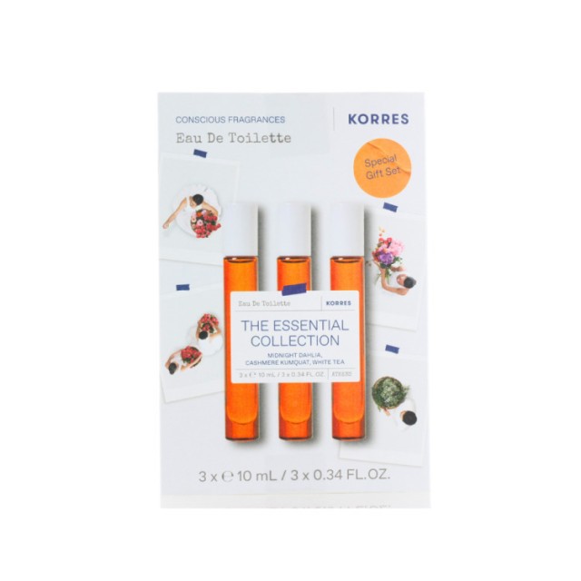Korres Promo Eau De Toilette The Essential Collection 3x10ml
