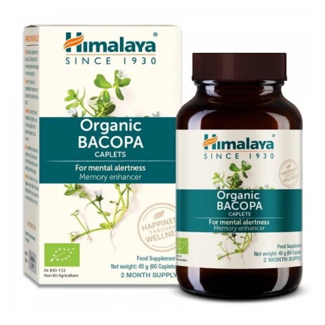 Himalaya Wellness Organic Bacopa Organic 60 κάψουλες