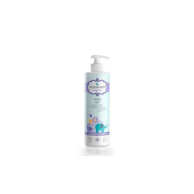 Pharmasept Baby Care Mild Bath Απαλό Παιδικό Αφρόλουτρο Για Σώμα και Μαλλιά 500ml