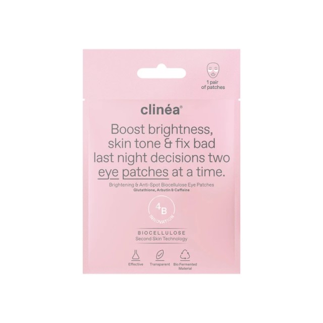 Clinéa Patches Ματιών Κατά των Κηλίδων & της Υπερμελάγχρωσης Anti-Dark Spot & Brightening Eye Patche 1 τεμ.