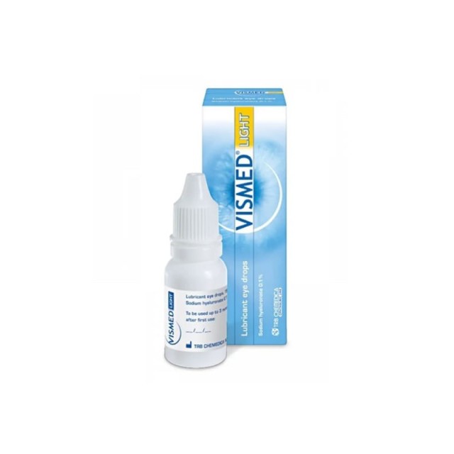 Vismed Light Λιπαντικές Οφθαλμικές Σταγόνες 15ml