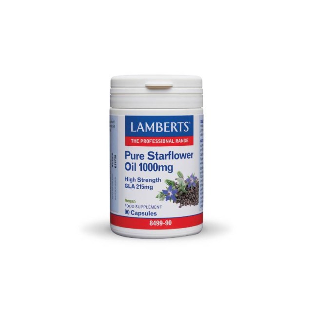 Lamberts Pure Starflower Oil 1000mg 90 κάψουλες