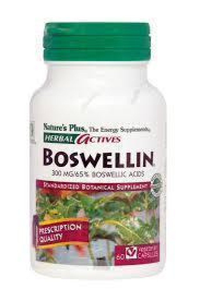 Natures Plus BOSWELLIN 300 MG 60 φυτικές κάψουλες