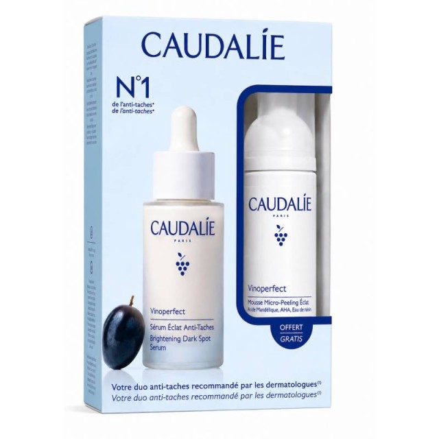 Caudalie Promo Vinoperfect Serum 30ml  & Brightening Micropeel Foam 50ml