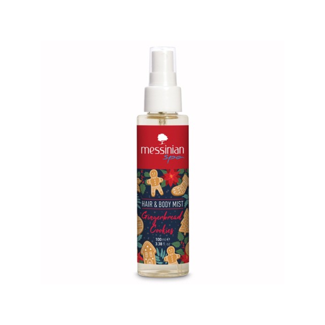 Messinian Spa Hair & Body Mist Gingerbread Cookies Mist για Μαλλιά & Σώμα 100ml