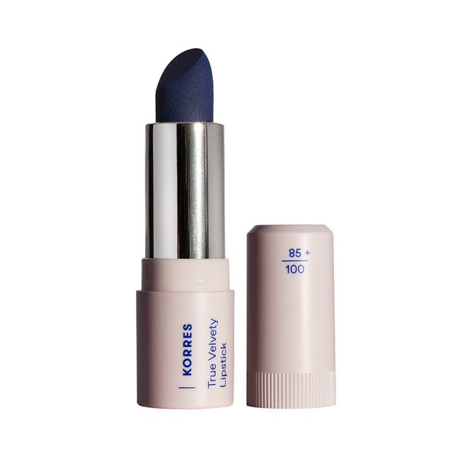 Korres Lipstick True Velvety N.80 Aegean Blue Semi-Matte Κραγιόν 3g