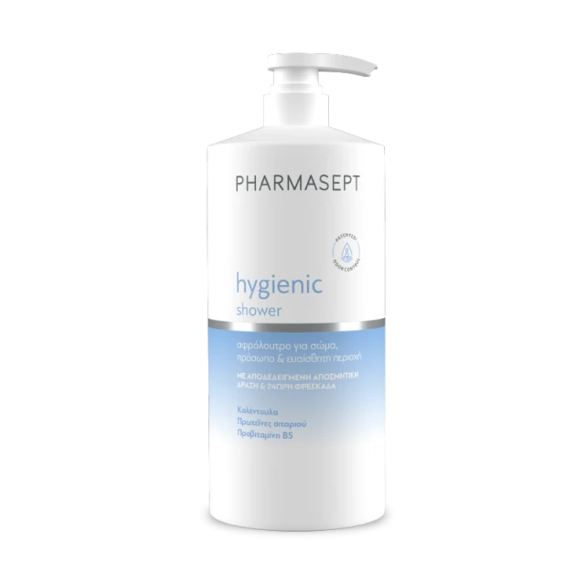 Pharmasept Hygienic Shower Αφρόλουτρο για Σώμα Πρόσωπο & Ευαίσθητη Περιοχή 1lt