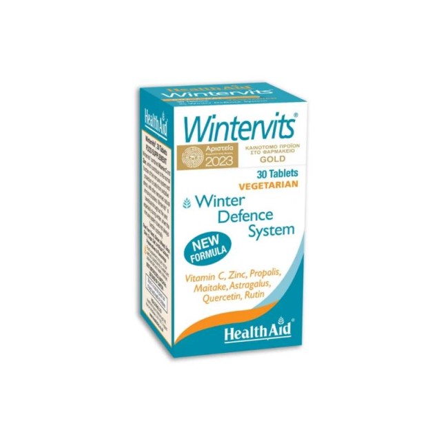 Health Aid Wintervits Συμπλήρωμα για την Ενίσχυση του Ανοσοποιητικού 30 ταμπλέτες