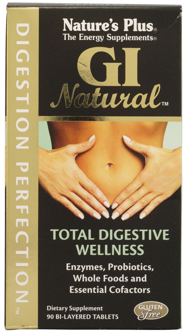 Natures Plus GI Natural Total Digestive Wellness 90 tabs