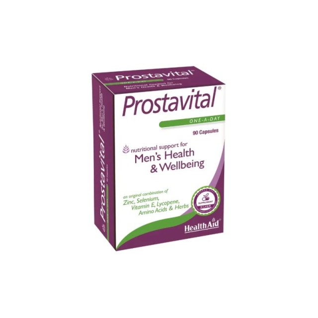 Health Aid Prostavital Συμπλήρωμα για την Υγεία του Προστάτη 90 κάψουλες