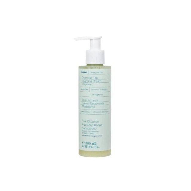 Korres Olympus Tea Αφρώδης Κρέμα Καθαρισμού 200ml