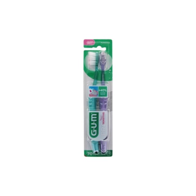 Gum 510 Promo Pack Toothbrush Pro Ultra Soft 2 τεμ.