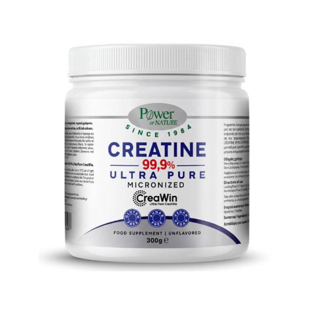 Power of Nature Creatine 99.9% Ultra Pure Powder 300gr