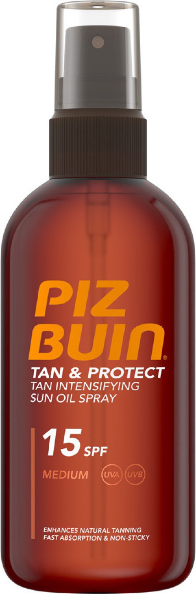 Piz Buin® Tan & Protect Tan Intensifying Sun Oil Spray SPF15 Αντηλιακό Λάδι Ενίσχυσης του Μαυρίσματος 150ml
