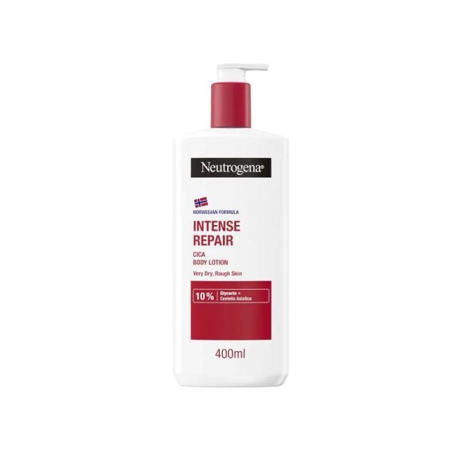 Neutrogena Norwegian Formula Intense Repair CICA Lotion Κρέμα Σώματος Εντατικής Ενυδάτωσης & Επανόρθωσης 400ml