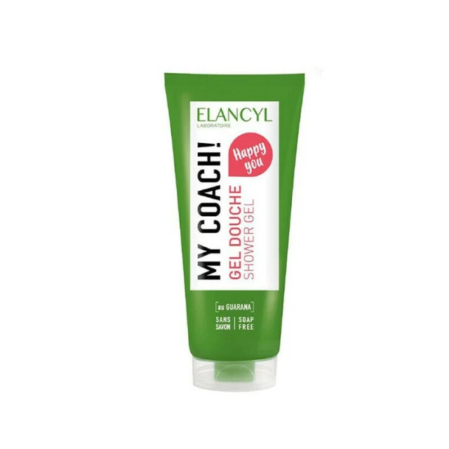 Elancyl My Coach Shower Gel Αφρόλουτρο για Αποσυμφόρηση και Τόνωση του Σώματος με Guarana 200ml