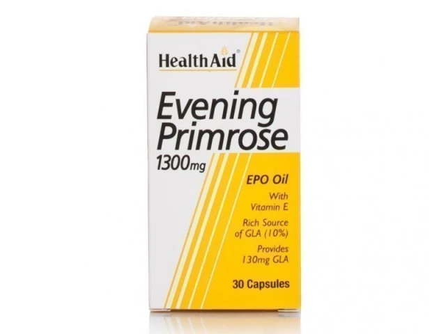 HEALTH AID Evening Primrose Oil 1300mg 30s