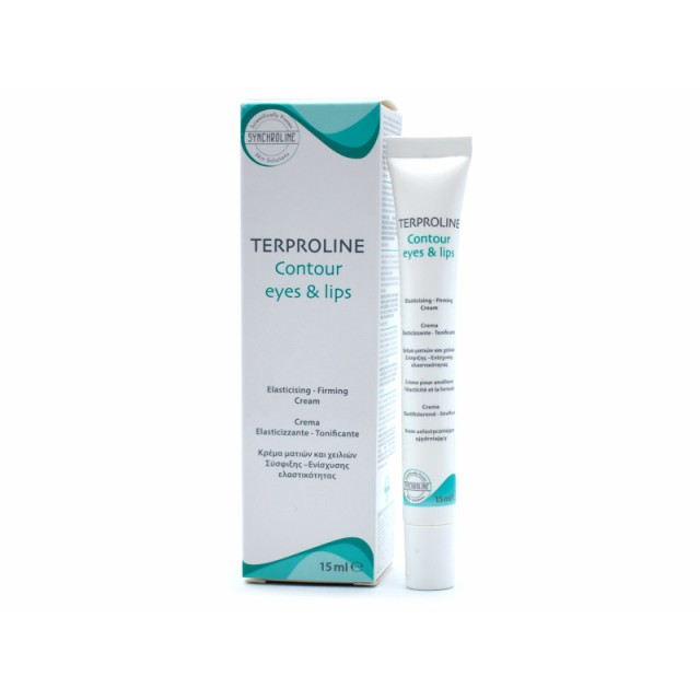 Synchroline Terproline 24ωρη Κρέμα Ματιών & Χειλιών με Υαλουρονικό Οξύ για Ενυδάτωση, Σύσφιξη & Μαύρους Κύκλους 15ml