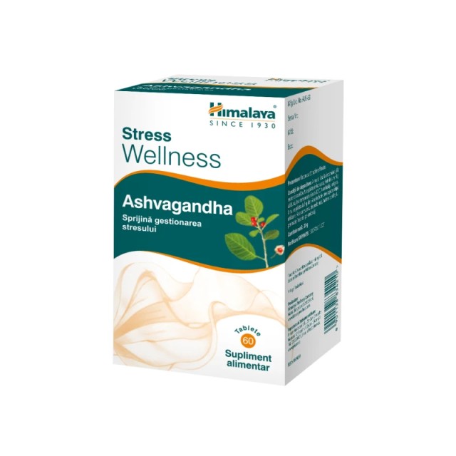 Himalaya Ashvagandha Stress Wellness 60 veg caps
