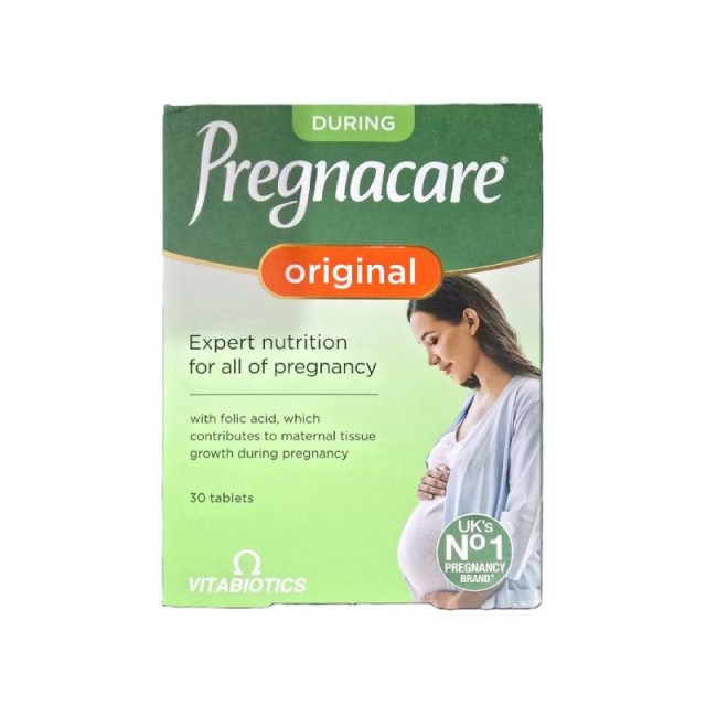 Vitabiotics Pregnacare Original Συμπλήρωμα Διατροφής για την Διάρκεια της Εγκυμοσύνης 30tabs