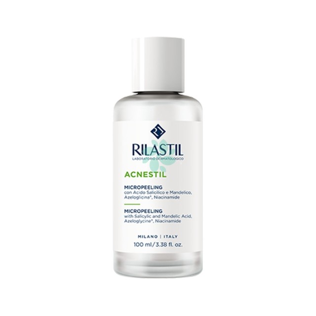 Rilastil Acnestil Micropeeling Ήπια Απολεπιστική Λοσιόν, 100ml