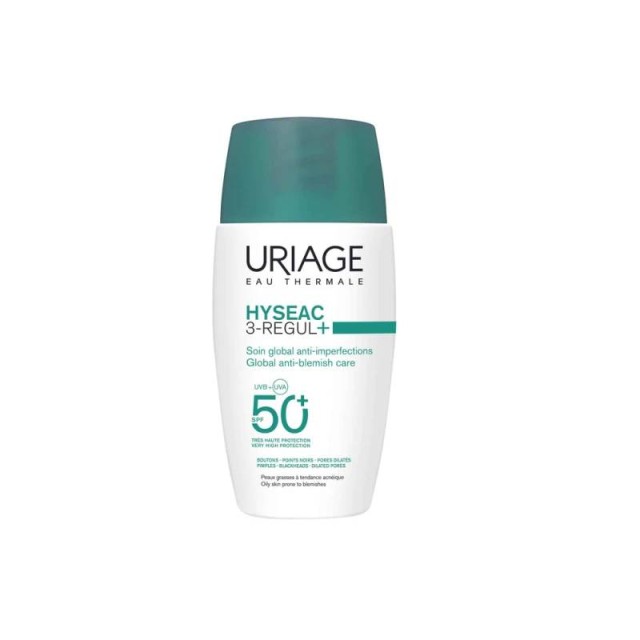 Uriage Hyseac 3-Regul SPF50 Κρέμα Ημέρας Για Λιπαρή Επιδερμίδα Με Αντηλιακή Προστασία 50ml