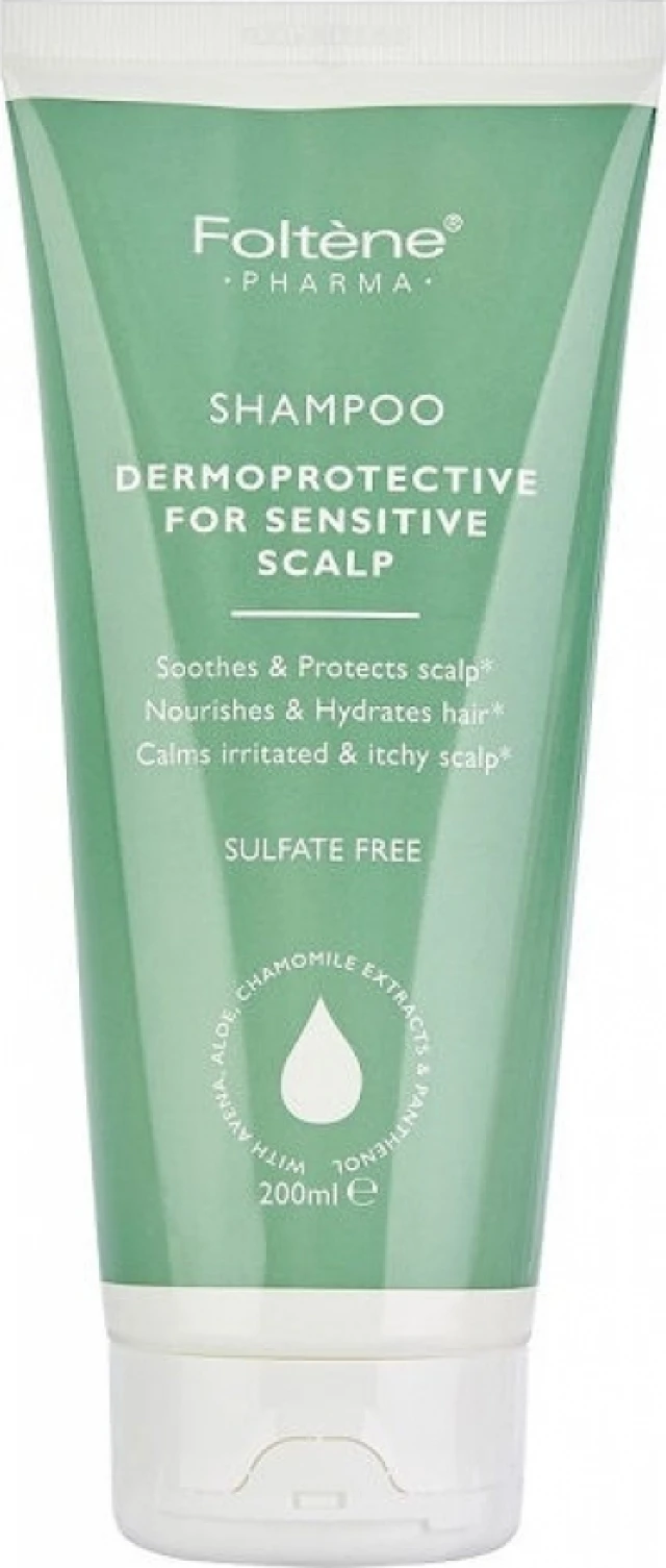 Foltene Pharma Shampoo Dermoprotective For Sensitive Scalp Σαμπουάν Για Το Ευαίσθητο Τριχωτό 200ml