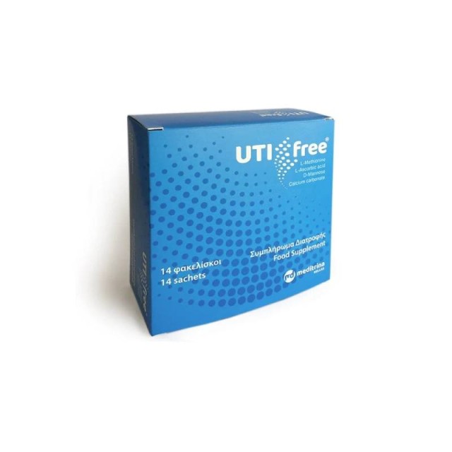 Meditrina Uti-free Grecia Sachets Συμπλήρωμα Διατροφής για την Υγεία του Ουροποιητικού 14φακελίσκοι