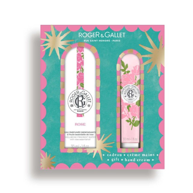 Roger & Gallet Promo Rose Eau Parfumee Άρωμα 30ml & Hand Cream 30ml