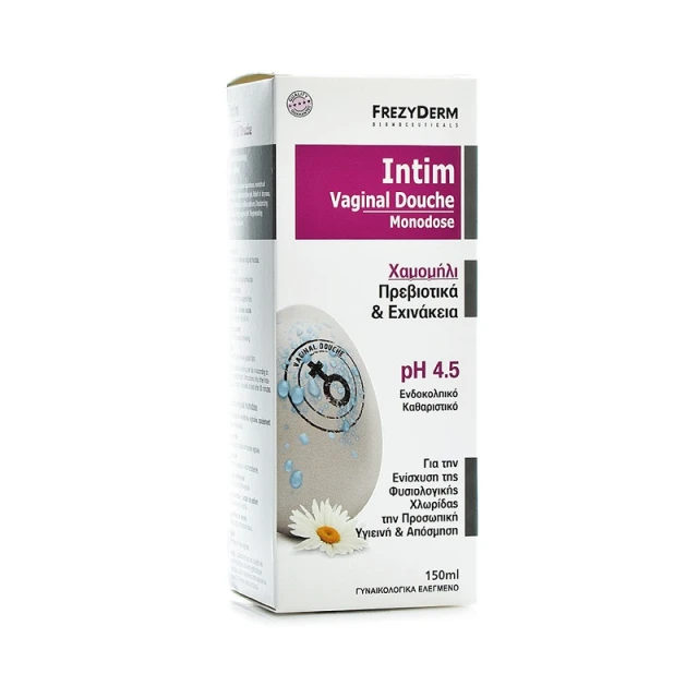 Frezyderm Intim Vaginal Douche Monodose Χαμομήλι Ενδοκολπικό Καθαριστικό pH4.5 150ml