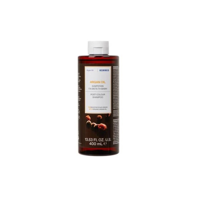 Korres Σαμπουάν Argan Oil για μετά τη Βαφή 400ml