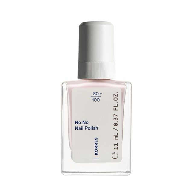 Korres No No Nail Polish Βερνίκι Νυχιών 17 Creamy Pink 11ml