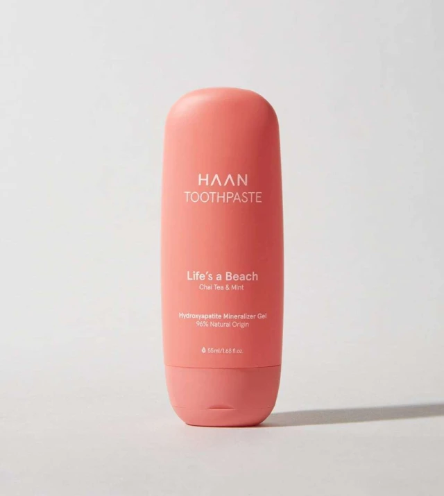 Haan Toothpaste Lifes a Beach Chai Tea & Mint, Οδοντόκρεμα 55ml