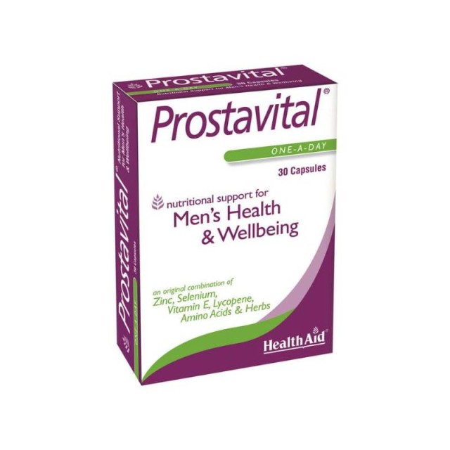 Health Aid Prostavital Συμπλήρωμα για την Υγεία του Προστάτη 30 κάψουλες
